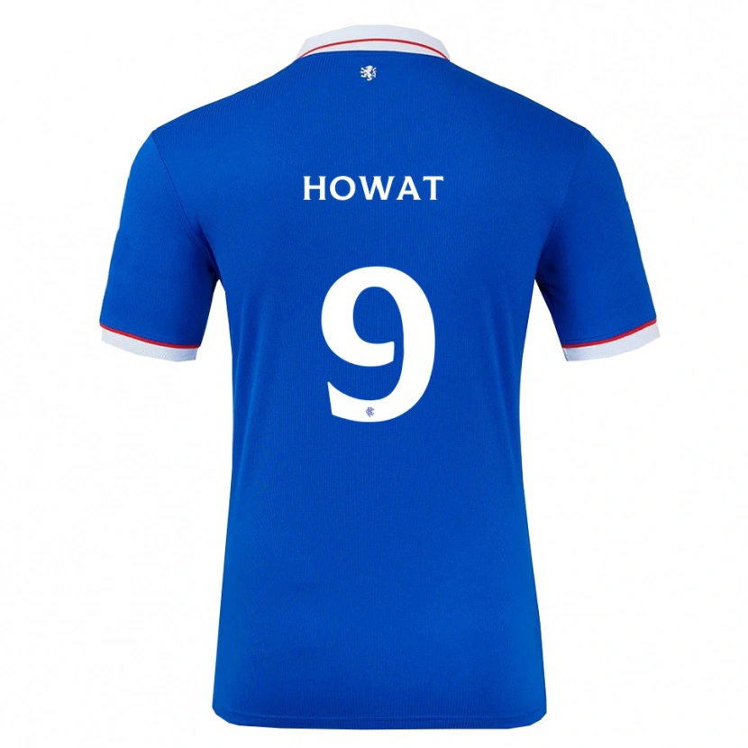 Danxen Heren Kirsty Howat #9 Blauw Wit Thuisshirt Thuistenue 2025/26 T-Shirt