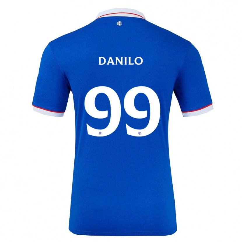 Danxen Heren Danilo #99 Blauw Wit Thuisshirt Thuistenue 2025/26 T-Shirt