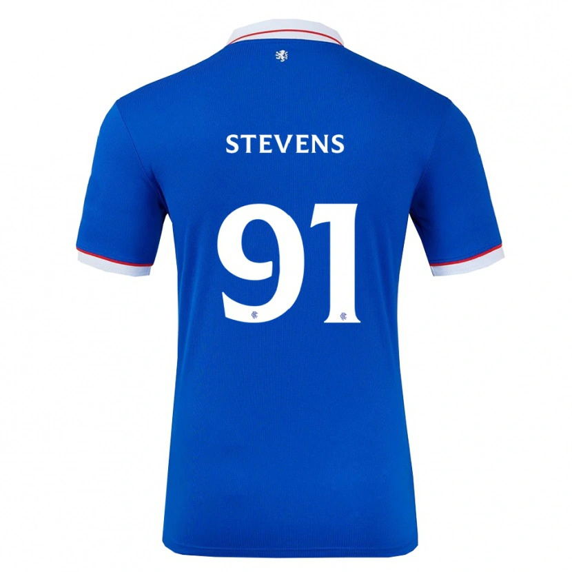 Danxen Heren Archie Stevens #91 Blauw Wit Thuisshirt Thuistenue 2025/26 T-Shirt