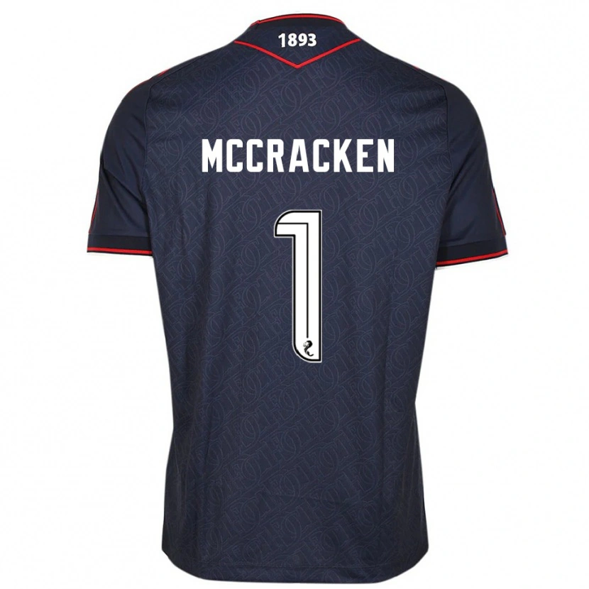 Danxen Heren Jon Mccracken #1 Marine Wit Thuisshirt Thuistenue 2025/26 T-Shirt