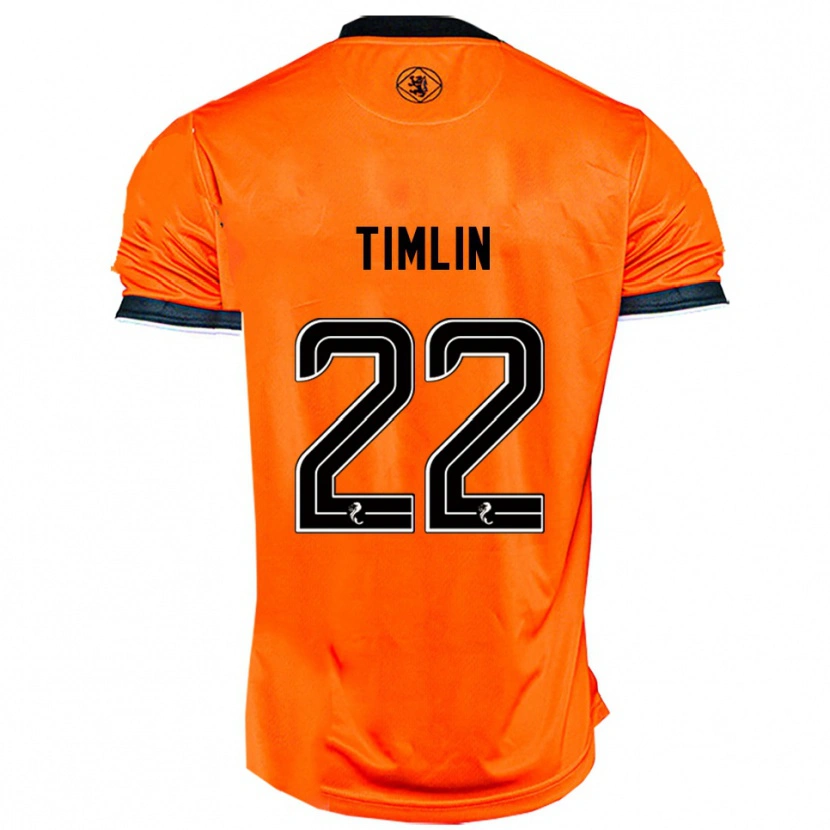 Danxen Heren Sophie Timlin #22 Oranje Zwart Thuisshirt Thuistenue 2025/26 T-Shirt