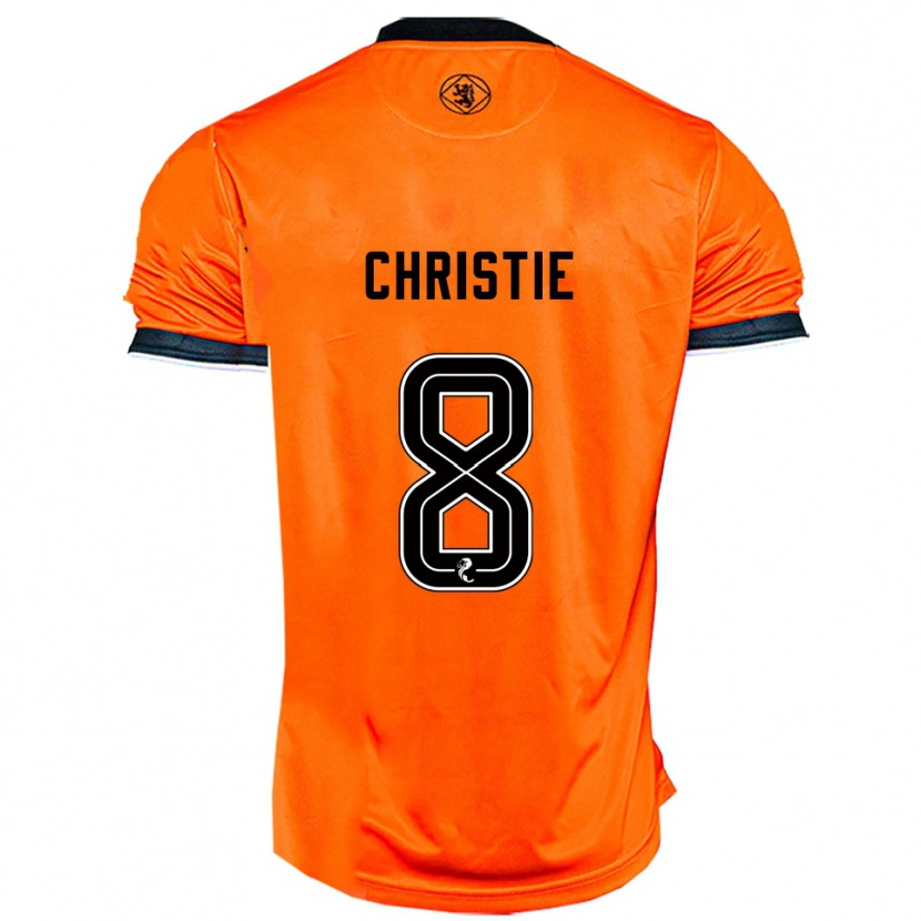 Danxen Heren Summer Christie #8 Oranje Zwart Thuisshirt Thuistenue 2025/26 T-Shirt