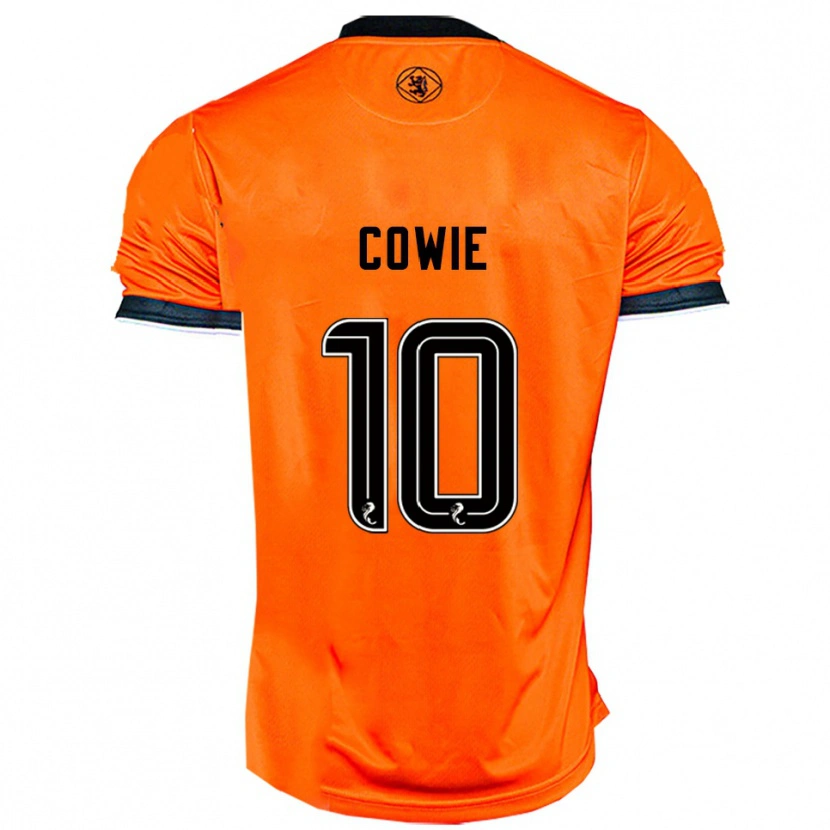 Danxen Heren Ellie Cowie #10 Oranje Zwart Thuisshirt Thuistenue 2025/26 T-Shirt