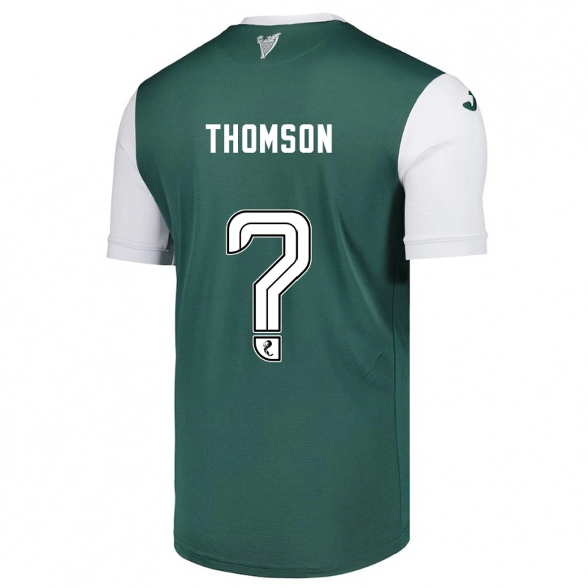 Danxen Heren Jackson Thomson #0 Groen Wit Thuisshirt Thuistenue 2025/26 T-Shirt