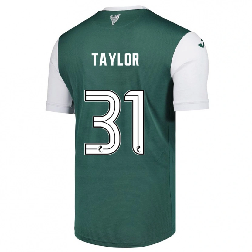 Danxen Heren Linzi Taylor #31 Groen Wit Thuisshirt Thuistenue 2025/26 T-Shirt