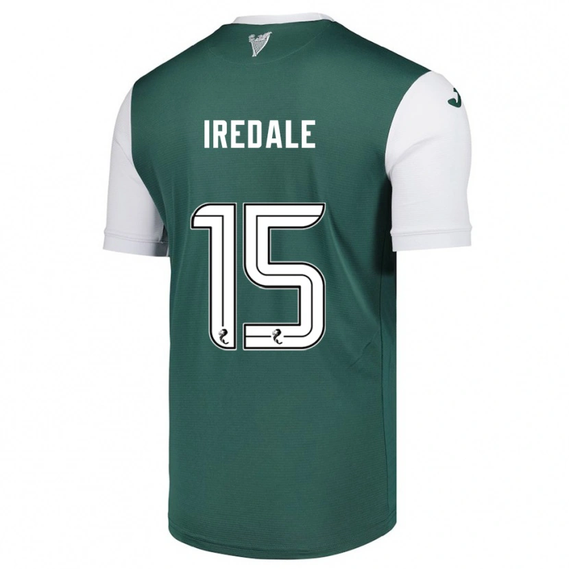 Danxen Heren Jack Iredale #15 Groen Wit Thuisshirt Thuistenue 2025/26 T-Shirt
