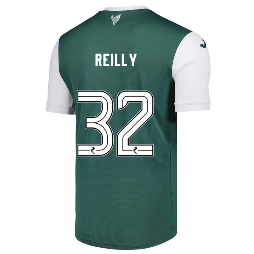 Danxen Heren Kirsten Reilly #32 Groen Wit Thuisshirt Thuistenue 2025/26 T-Shirt
