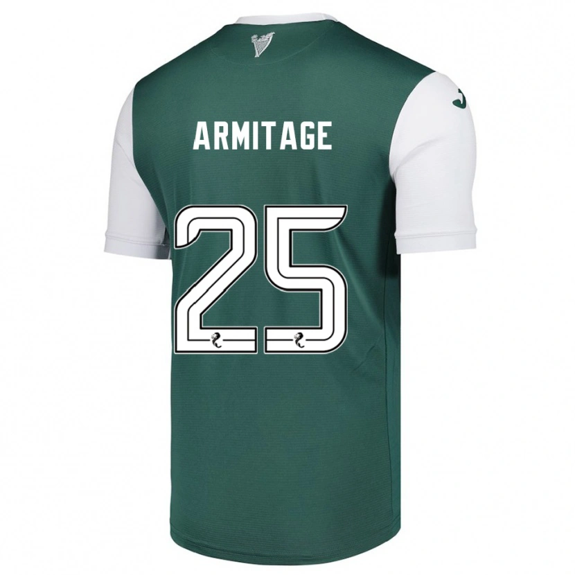 Danxen Heren Rowena Armitage #25 Groen Wit Thuisshirt Thuistenue 2025/26 T-Shirt