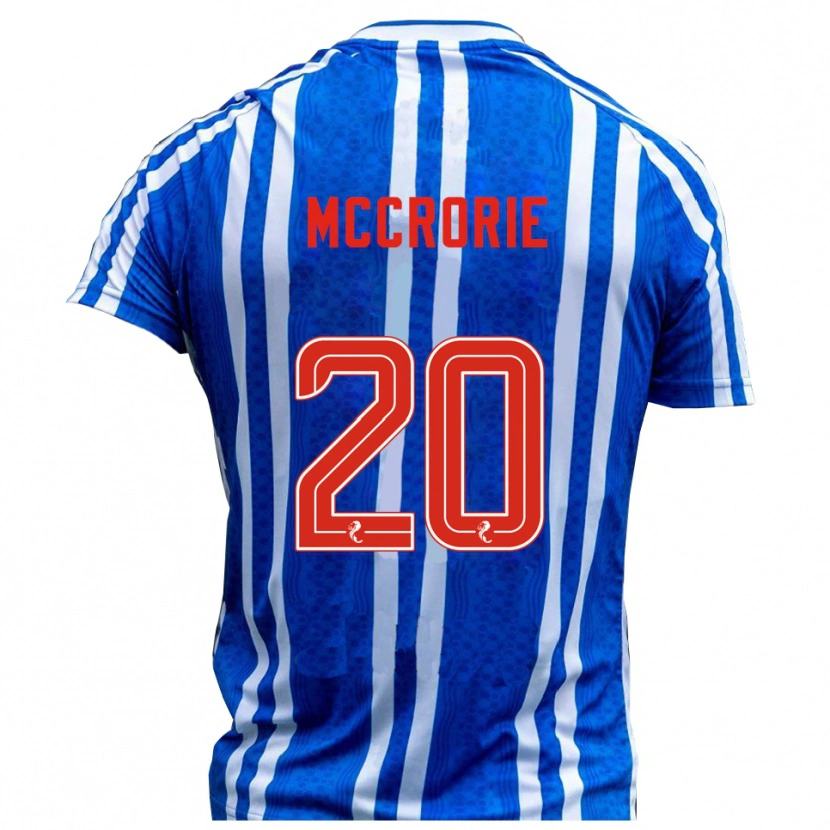 Danxen Heren Robby Mccrorie #20 Blauw Wit Thuisshirt Thuistenue 2025/26 T-Shirt