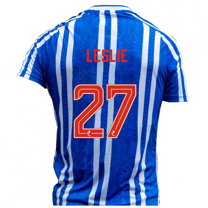 Danxen Heren Kian Leslie #27 Blauw Wit Thuisshirt Thuistenue 2025/26 T-Shirt