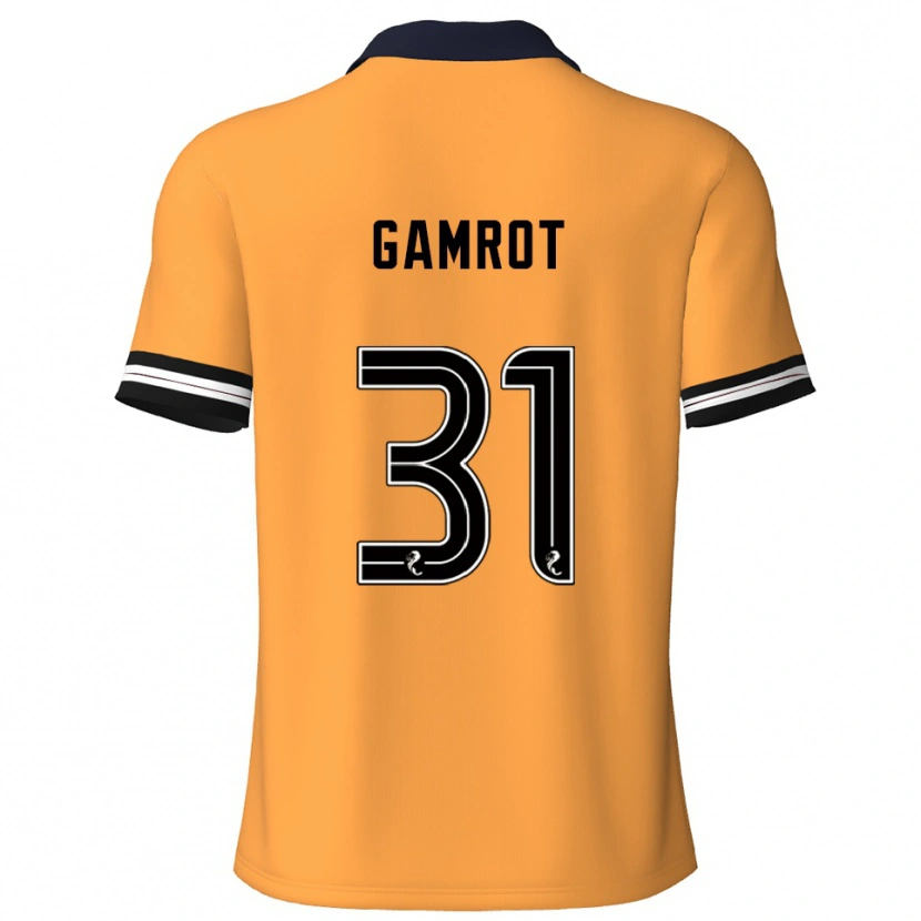 Danxen Heren Schenai Gamrot #31 Geel Zwart Thuisshirt Thuistenue 2025/26 T-Shirt