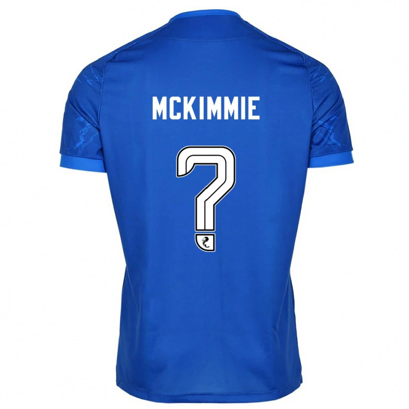 Danxen Heren Lucas Mckimmie #0 Blauw Wit Thuisshirt Thuistenue 2025/26 T-Shirt