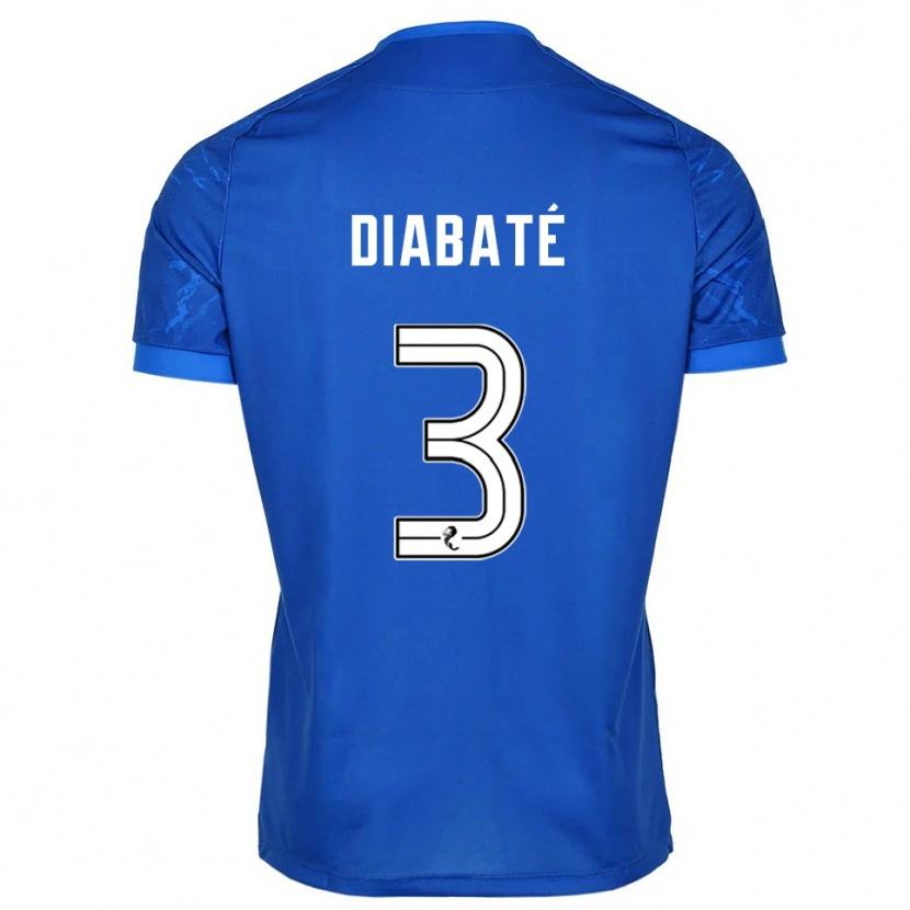 Danxen Heren Cheick Diabaté #3 Blauw Wit Thuisshirt Thuistenue 2025/26 T-Shirt
