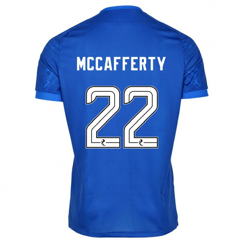 Danxen Heren Eirinn Mccafferty #22 Blauw Wit Thuisshirt Thuistenue 2025/26 T-Shirt