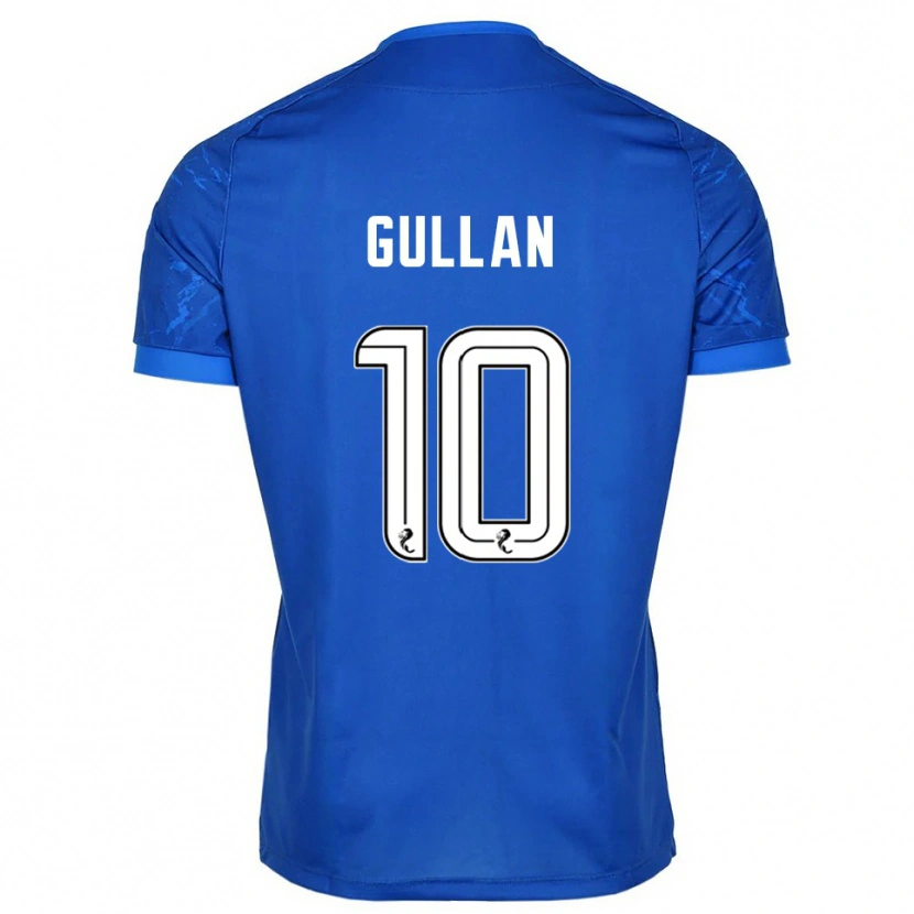 Danxen Heren Jamie Gullan #10 Blauw Wit Thuisshirt Thuistenue 2025/26 T-Shirt