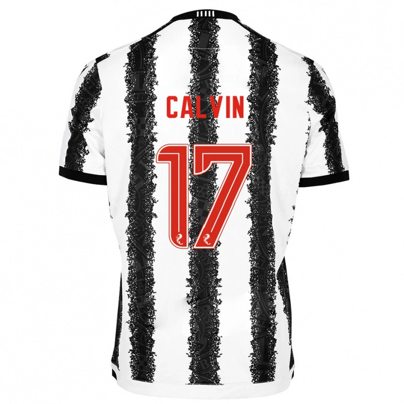 Danxen Heren Jalmaro Calvin #17 Wit Zwart Thuisshirt Thuistenue 2025/26 T-Shirt