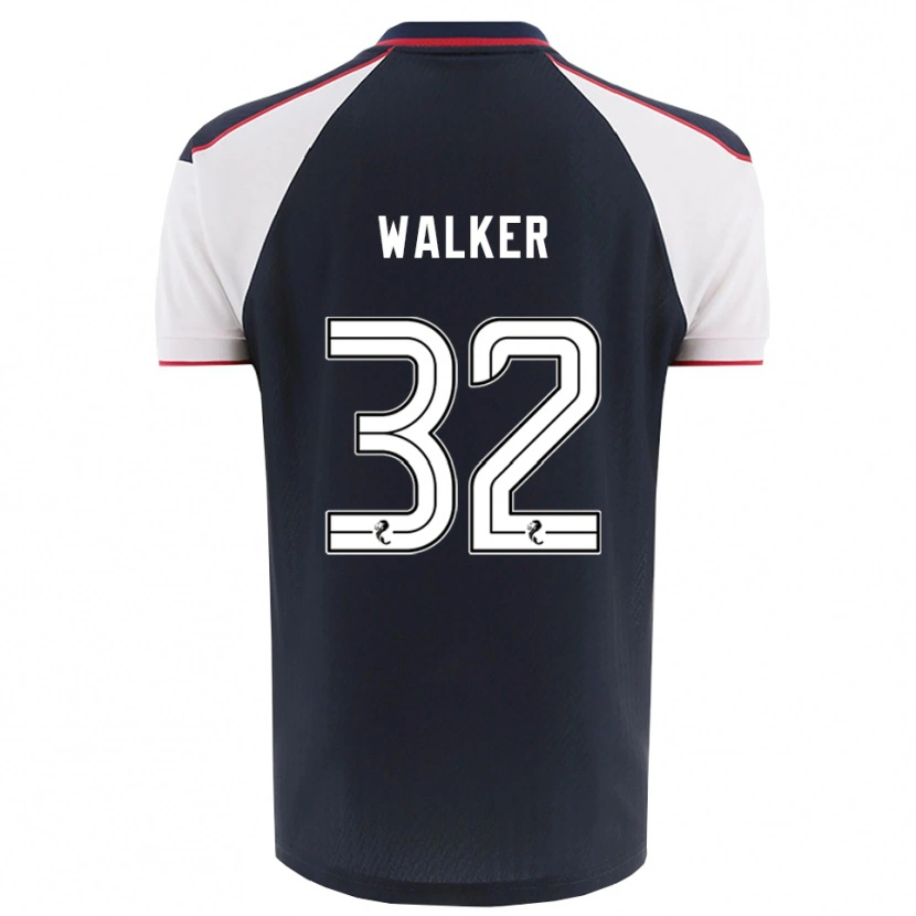Danxen Heren Rhys Walker #32 Marine Wit Thuisshirt Thuistenue 2025/26 T-Shirt