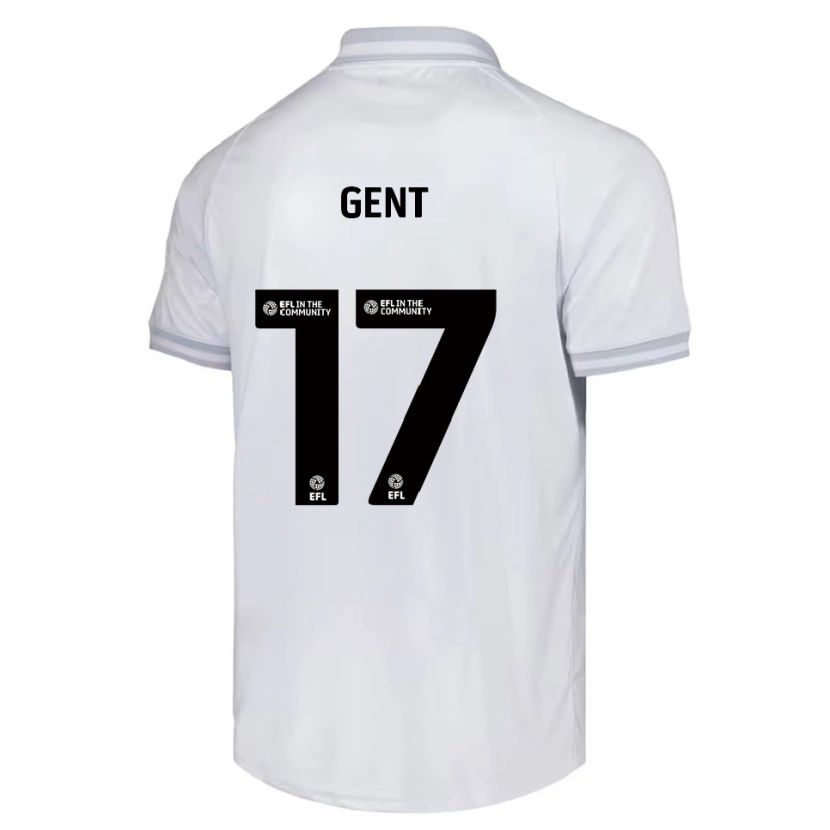 Danxen Heren Georgie Gent #17 Wit Grijs Zwart Uitshirt Uittenue 2025/26 T-Shirt