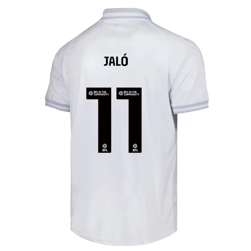 Danxen Heren Fábio Jaló #11 Wit Grijs Zwart Uitshirt Uittenue 2025/26 T-Shirt