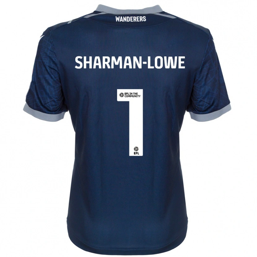 Danxen Heren Teddy Sharman-Lowe #1 Marine Grijs Uitshirt Uittenue 2025/26 T-Shirt