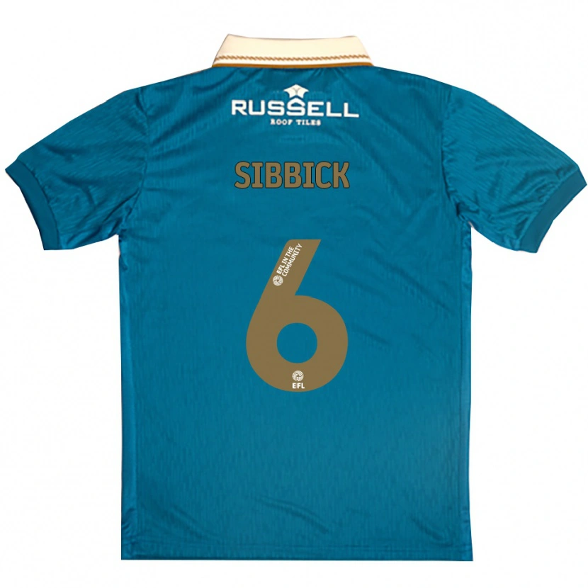 Danxen Heren Toby Sibbick #6 Hemelsblauw Wit Uitshirt Uittenue 2025/26 T-Shirt