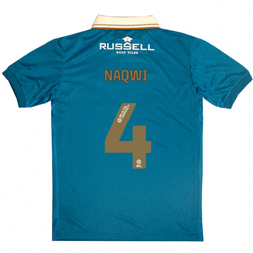 Danxen Heren Beth Naqwi #4 Hemelsblauw Wit Uitshirt Uittenue 2025/26 T-Shirt