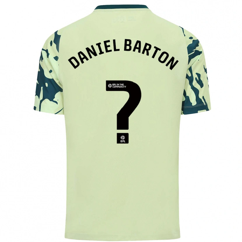 Danxen Heren Daniel Barton #0 Donkergroen Uitshirt Uittenue 2025/26 T-Shirt