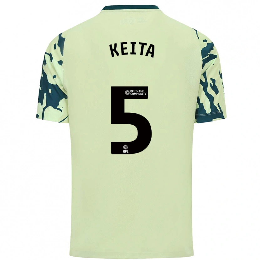 Danxen Heren Gabriel Keita #5 Donkergroen Uitshirt Uittenue 2025/26 T-Shirt