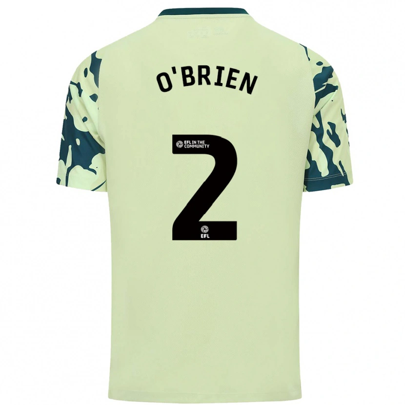 Danxen Heren Charlie O'brien #2 Donkergroen Uitshirt Uittenue 2025/26 T-Shirt