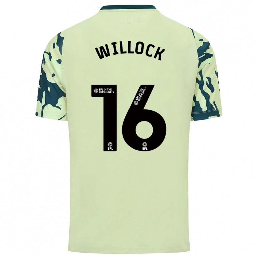 Danxen Heren Chris Willock #16 Donkergroen Uitshirt Uittenue 2025/26 T-Shirt