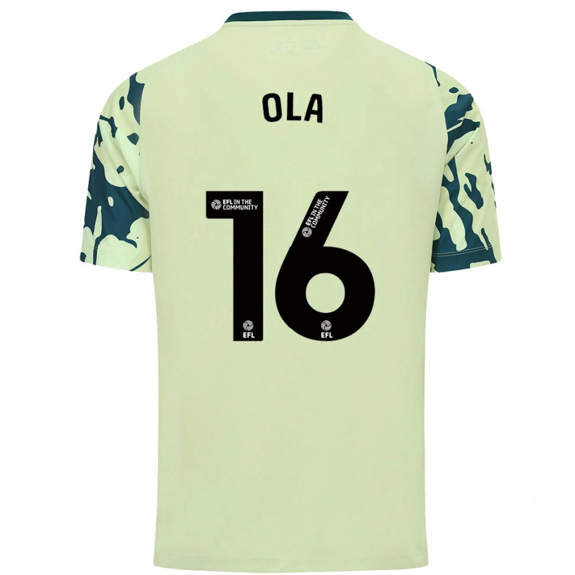 Danxen Heren Daniel Ola #16 Donkergroen Uitshirt Uittenue 2025/26 T-Shirt