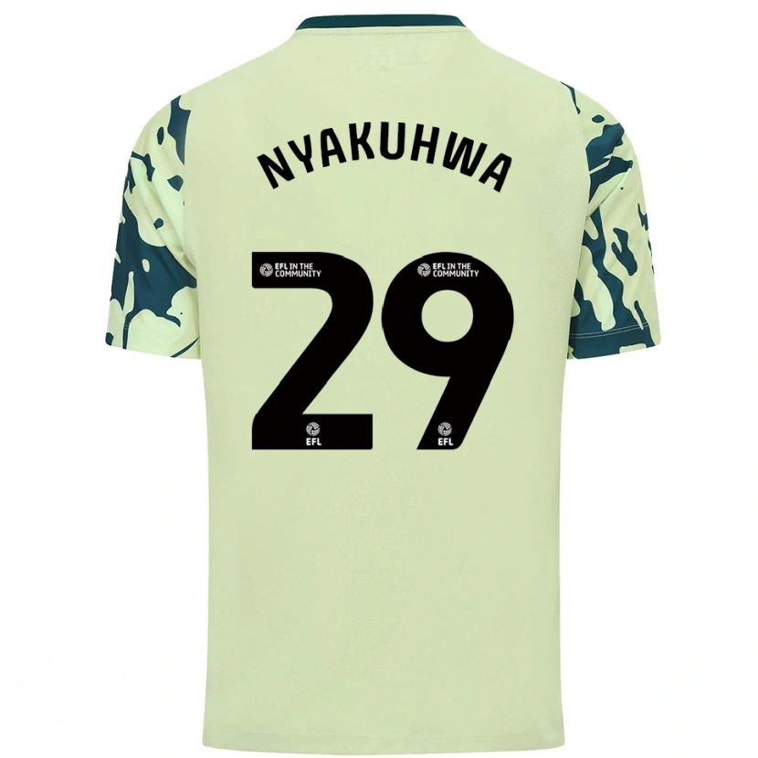 Danxen Heren Tanatswa Nyakuhwa #29 Donkergroen Uitshirt Uittenue 2025/26 T-Shirt