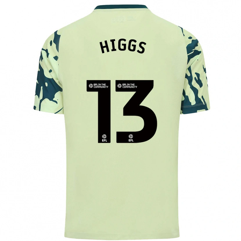 Danxen Heren Daniel Higgs #13 Donkergroen Uitshirt Uittenue 2025/26 T-Shirt