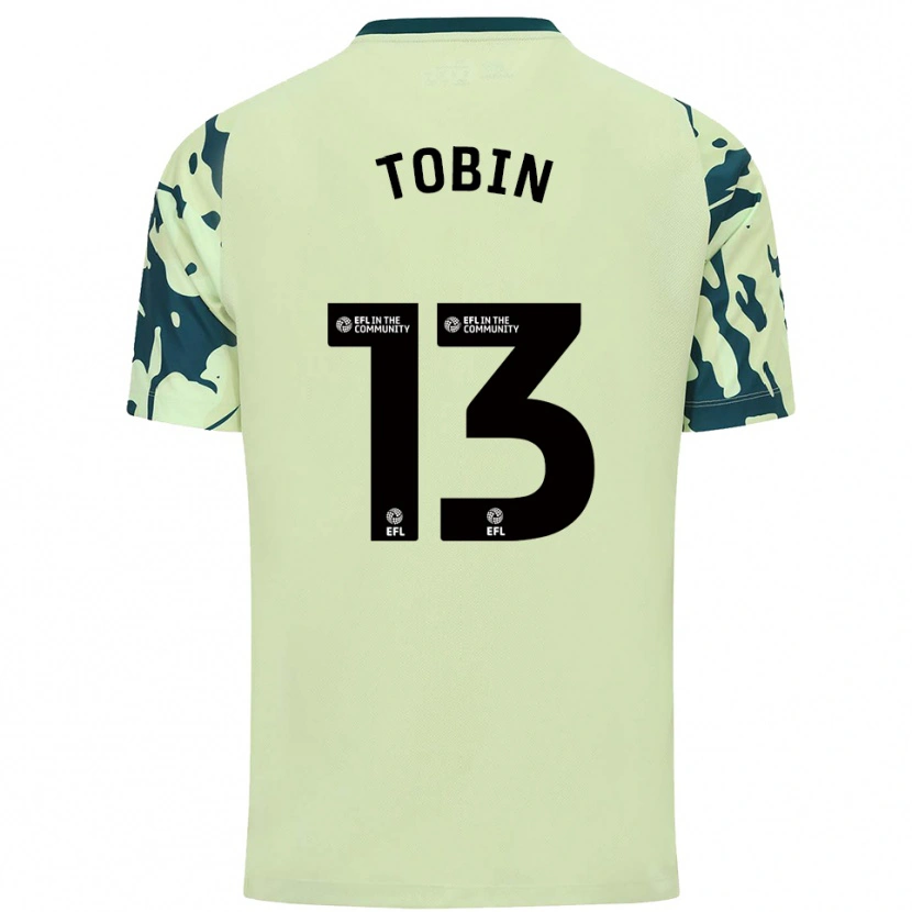 Danxen Heren Tiger Tobin #13 Donkergroen Uitshirt Uittenue 2025/26 T-Shirt