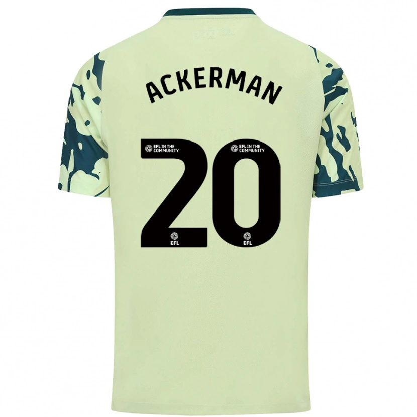 Danxen Heren Mali Ackerman #20 Donkergroen Uitshirt Uittenue 2025/26 T-Shirt