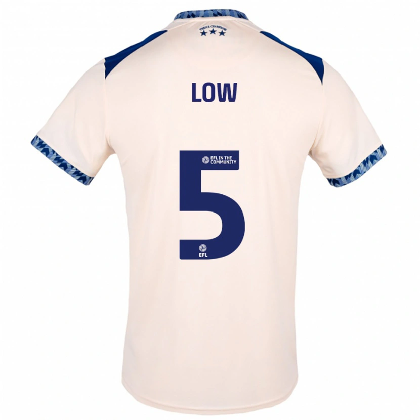 Danxen Heren Joe Low #5 Gebroken Wit Marine Uitshirt Uittenue 2025/26 T-Shirt