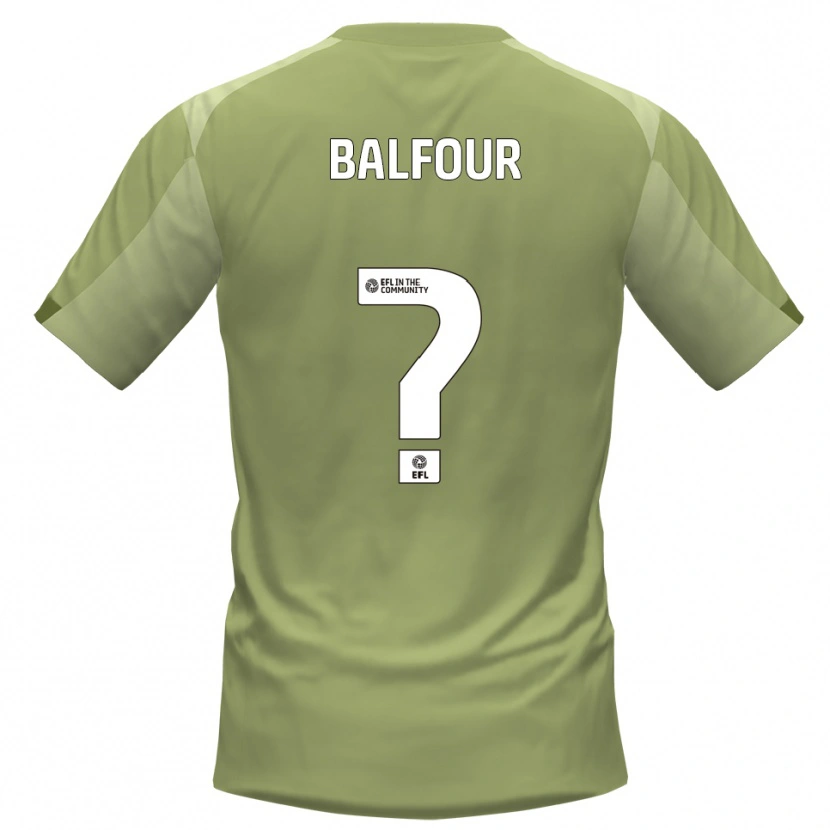 Danxen Heren Kallie Balfour #0 Salie Champagne Uitshirt Uittenue 2025/26 T-Shirt