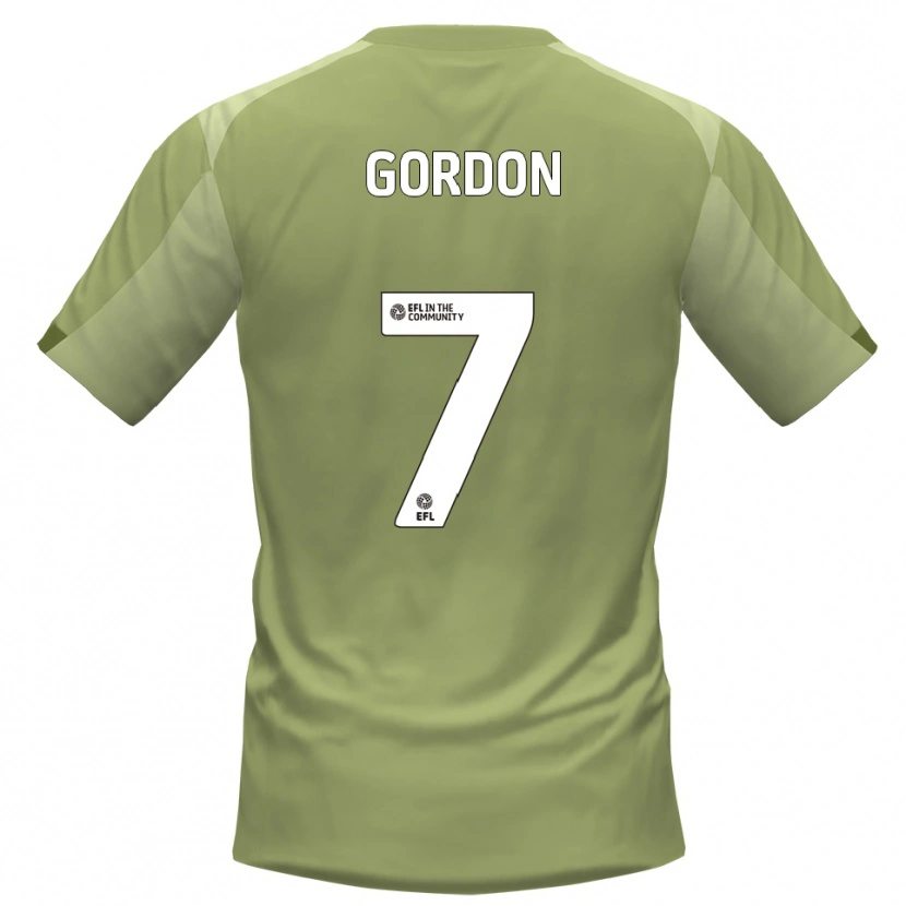 Danxen Heren Lemar Gordon #7 Salie Champagne Uitshirt Uittenue 2025/26 T-Shirt