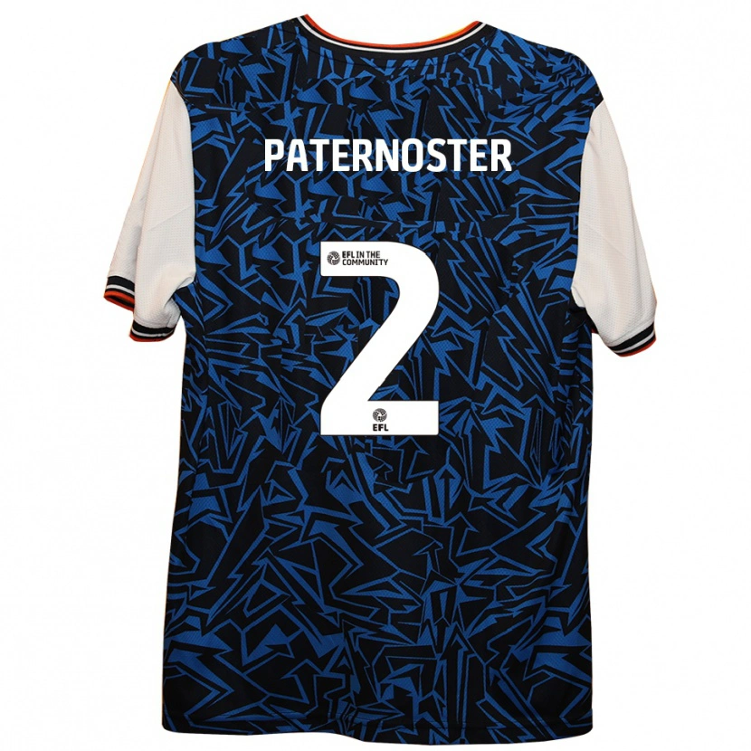 Danxen Heren Vladimir Paternoster #2 Blauw Zwart Wit Uitshirt Uittenue 2025/26 T-Shirt