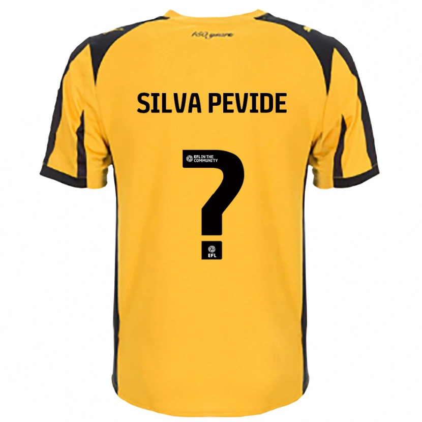 Danxen Heren Joao Silva Pevide #0 Oranje Zwart Uitshirt Uittenue 2025/26 T-Shirt