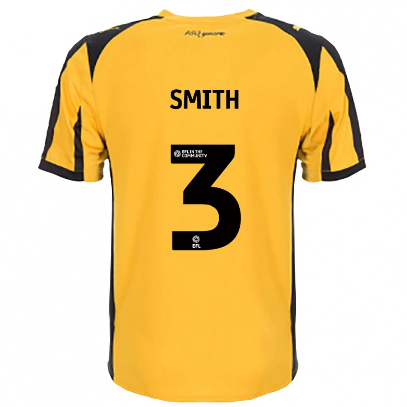 Danxen Heren Jessica Smith #3 Oranje Zwart Uitshirt Uittenue 2025/26 T-Shirt