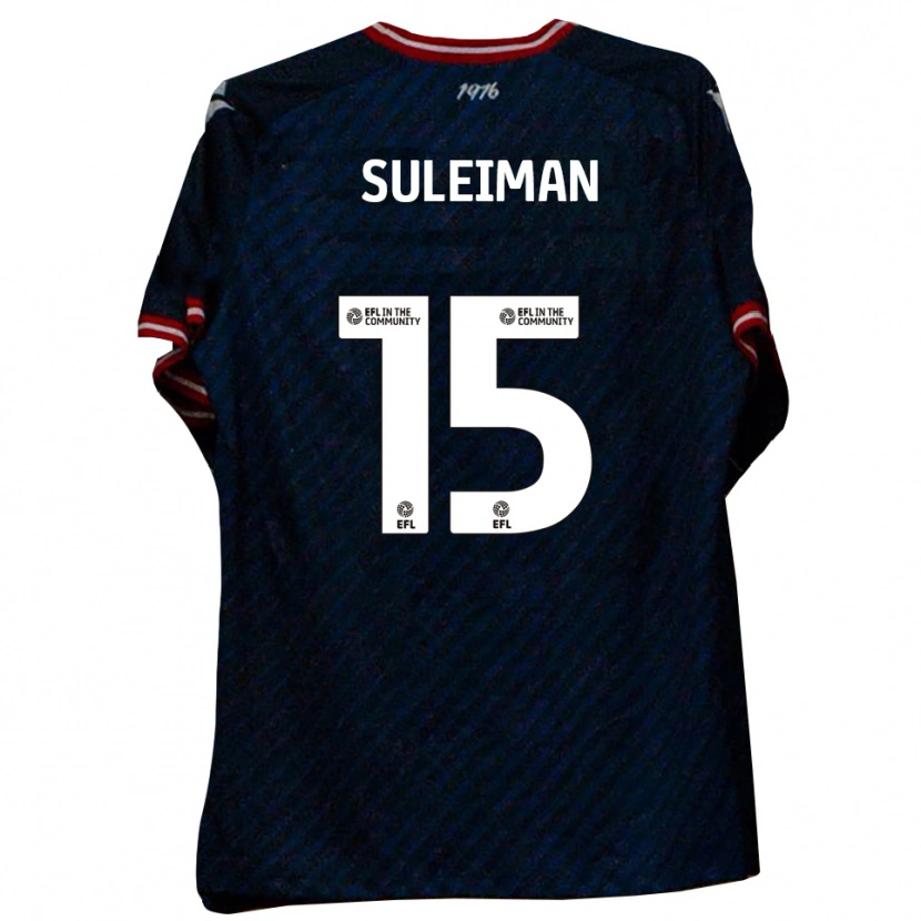 Danxen Heren Dylan Suleiman #15 Marine Rood Uitshirt Uittenue 2025/26 T-Shirt