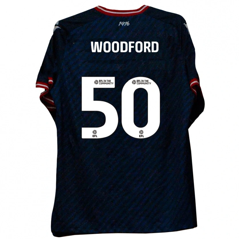 Danxen Heren Max Woodford #50 Marine Rood Uitshirt Uittenue 2025/26 T-Shirt