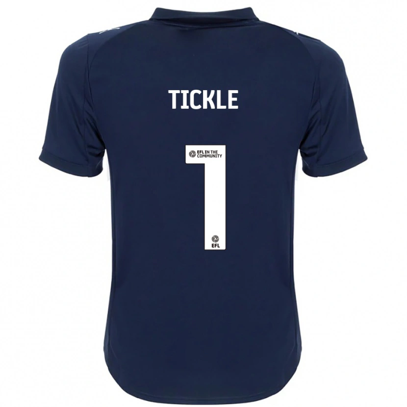 Danxen Heren Sam Tickle #1 Marine Wit Uitshirt Uittenue 2025/26 T-Shirt
