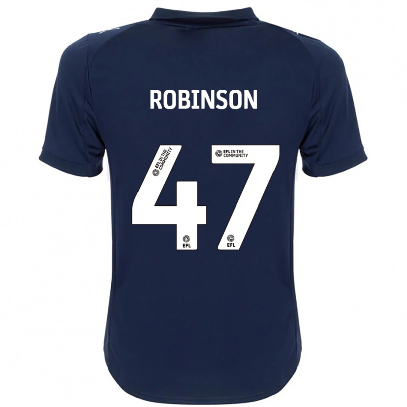 Danxen Heren Josh Robinson #47 Marine Wit Uitshirt Uittenue 2025/26 T-Shirt