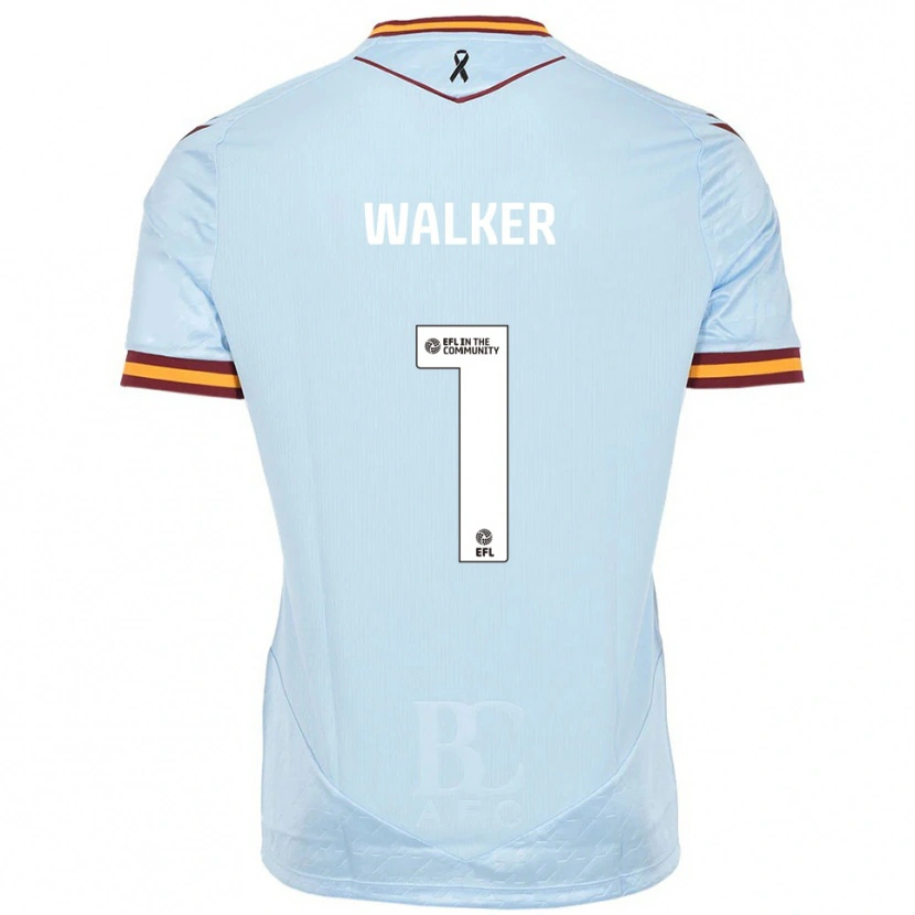 Danxen Heren Sam Walker #1 Hemelsblauw Uitshirt Uittenue 2025/26 T-Shirt