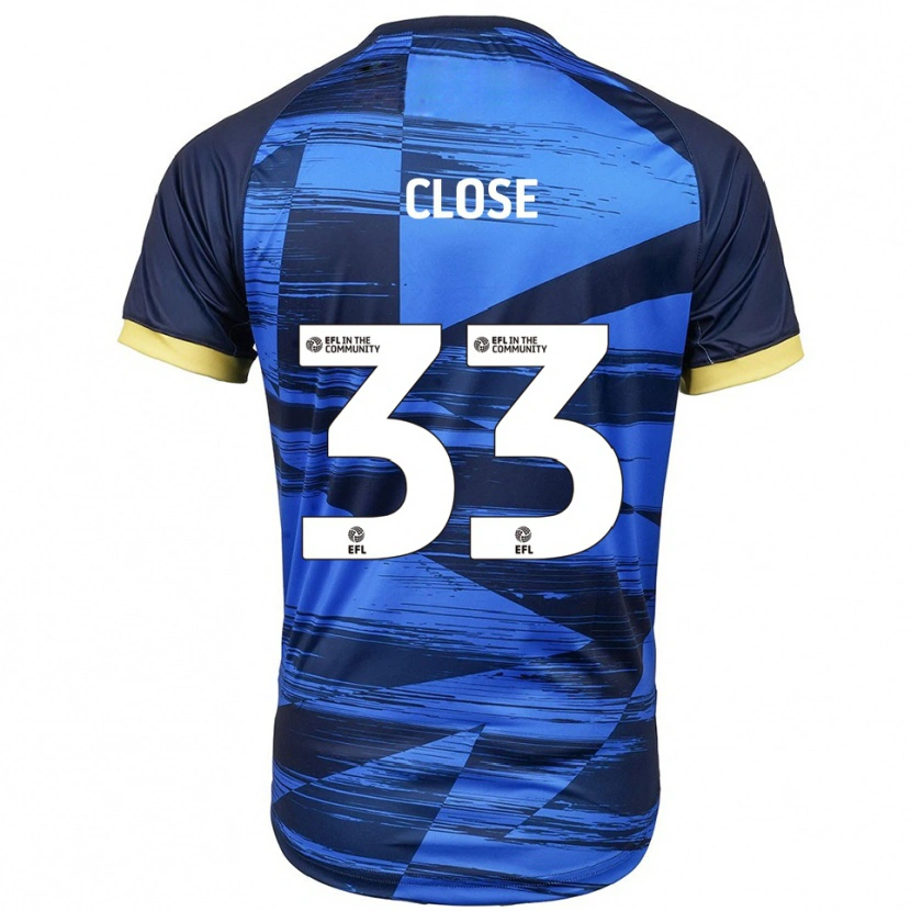 Danxen Heren Ben Close #33 Blauw Marine Uitshirt Uittenue 2025/26 T-Shirt