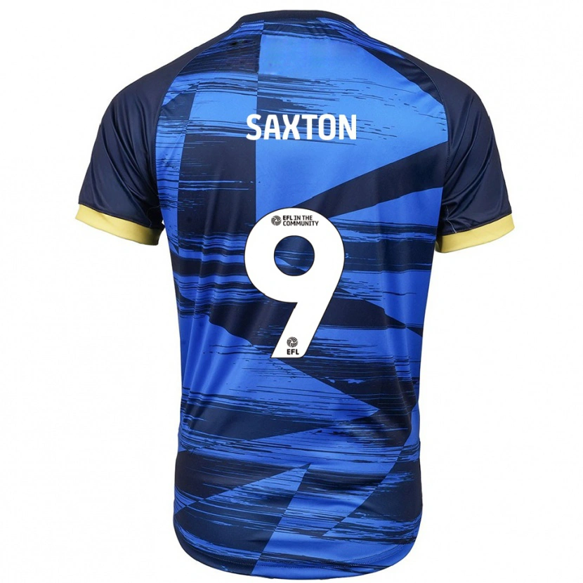 Danxen Heren Jasmine Saxton #9 Blauw Marine Uitshirt Uittenue 2025/26 T-Shirt
