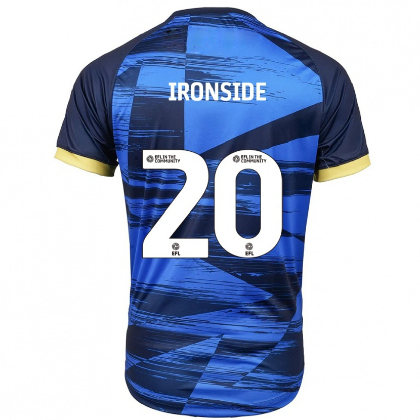 Danxen Heren Joe Ironside #20 Blauw Marine Uitshirt Uittenue 2025/26 T-Shirt