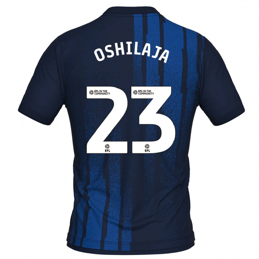 Danxen Heren Adedeji Oshilaja #23 Marine Wit Uitshirt Uittenue 2025/26 T-Shirt